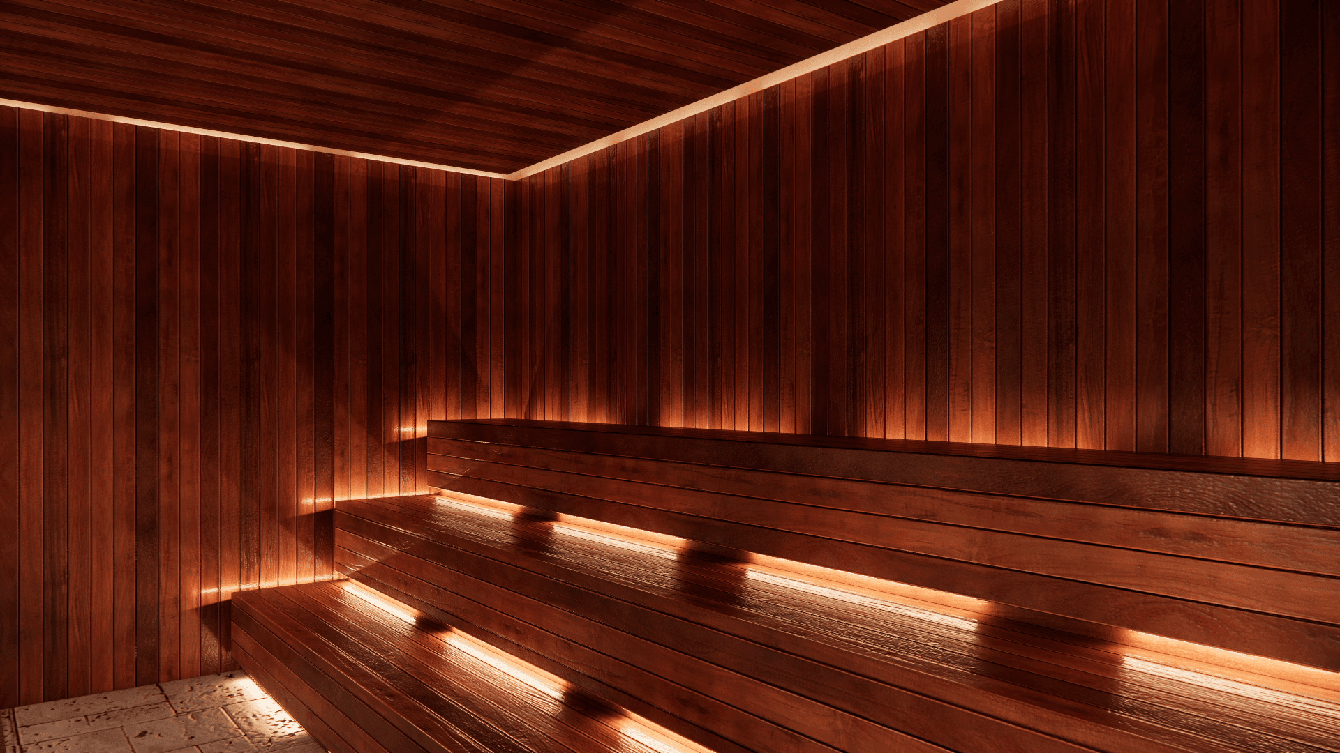 Ceremonial sauna at Grotto
